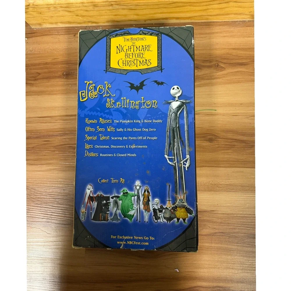 NECA Nightmare Before Christmas Deluxe Jack Skellington 12 Interchangeable Heads